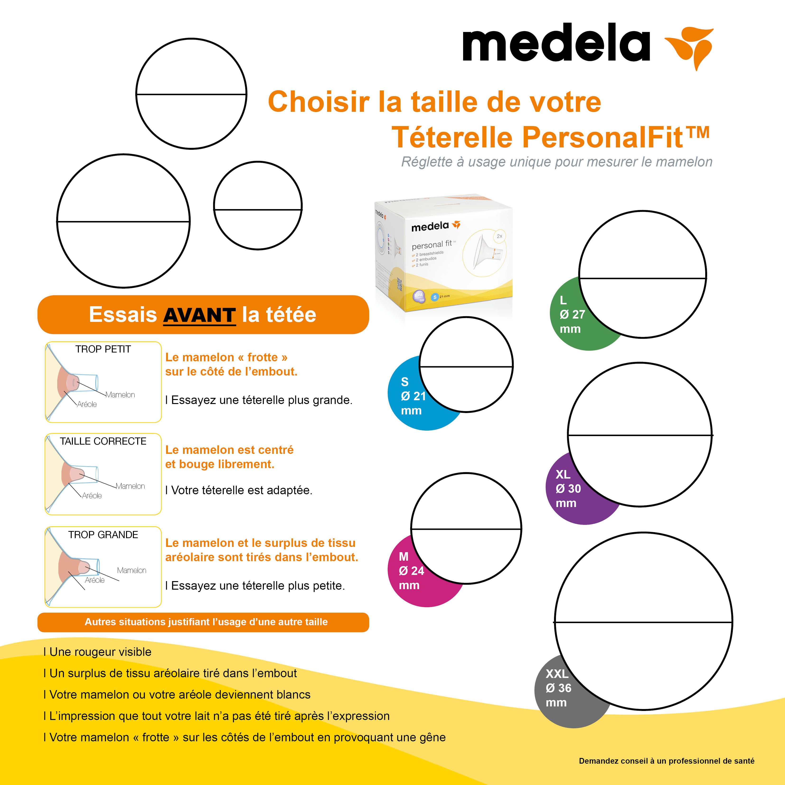 Oxypharm - Téterelle PersonalFit™ PLUS