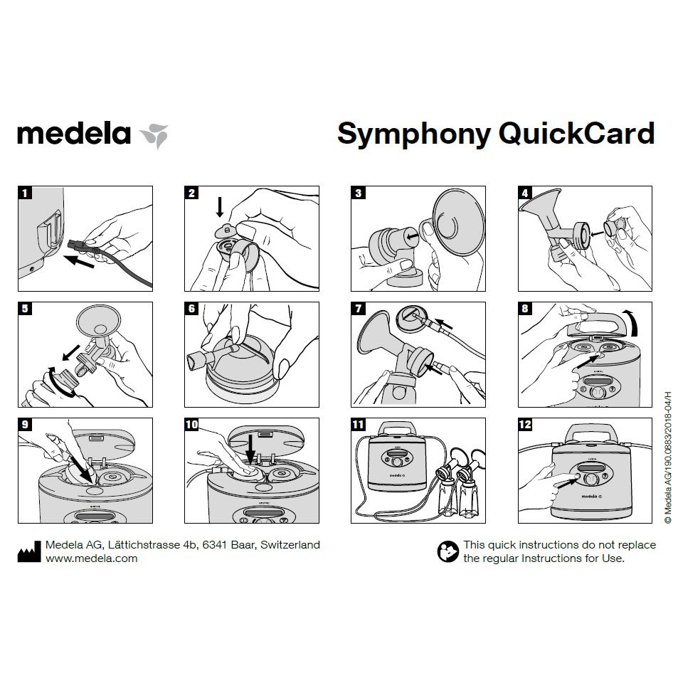 Utilisation du tire-lait Medela Symphony (en français) 