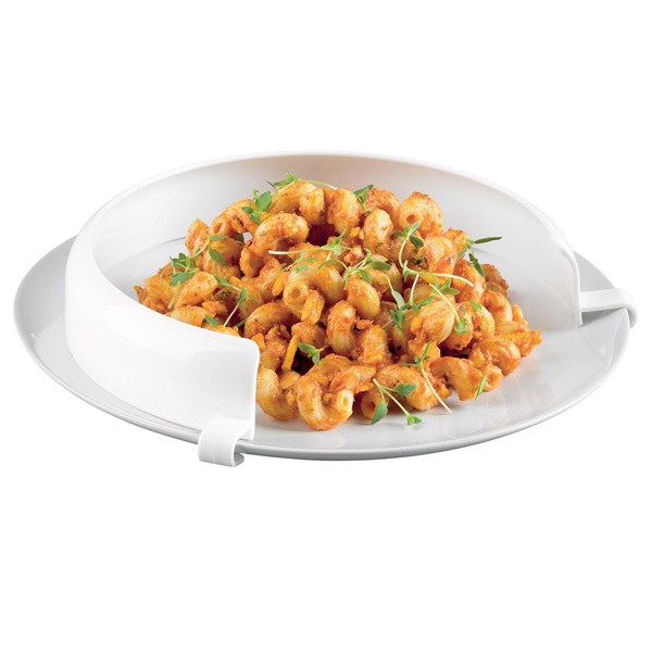 Rebord assiette incurvé