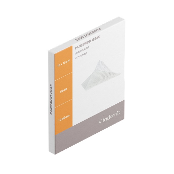 Pansements gras imprégnés de vaseline