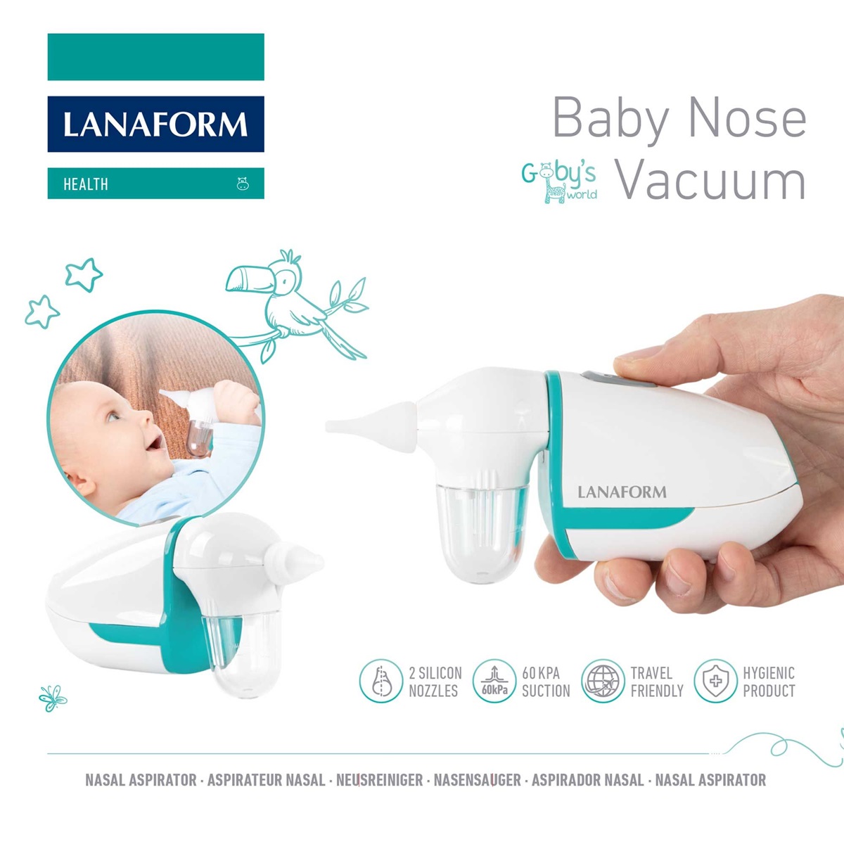 Vitadomia - PHARMACIE DU MARAIS - Mouche bébé électrique - aspirateur nasal