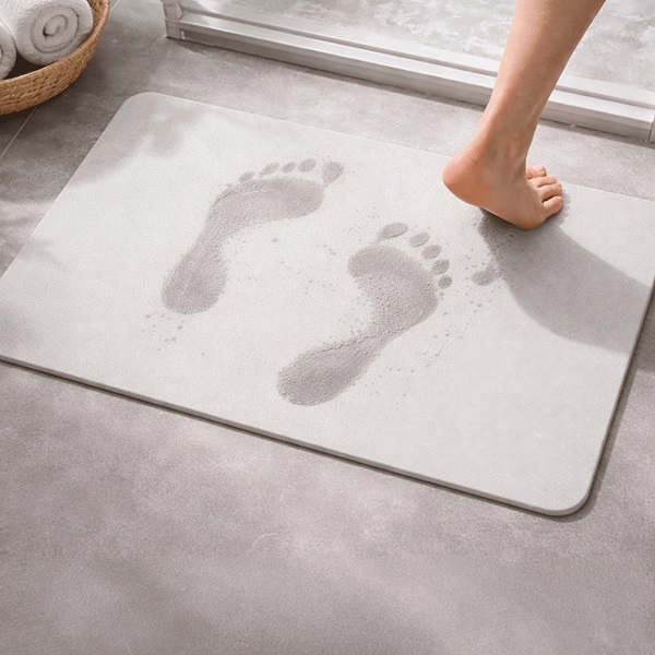 Tapis de sortie de bain Deauville en Diatomite - Vitadomîa