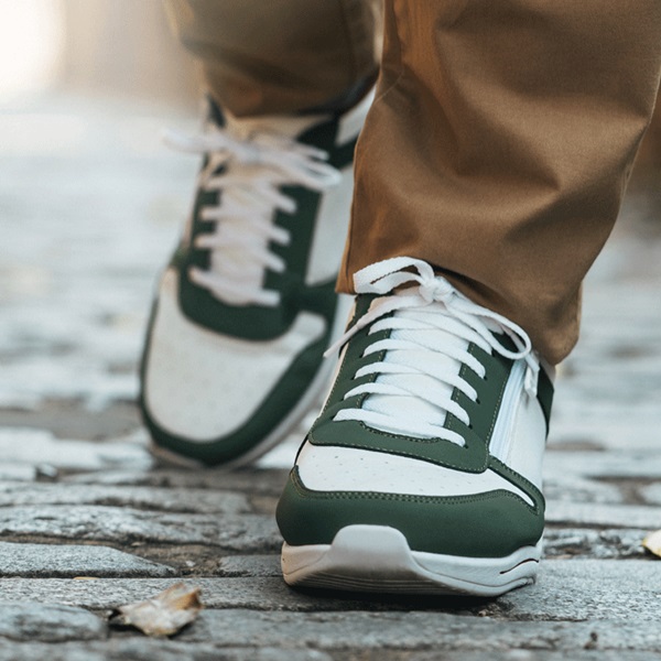 Chaussure Mixte CHUT Newton - Blanc et vert